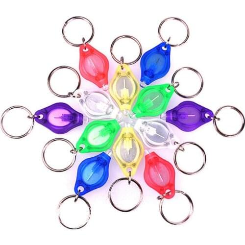 Wedding Party Gifts Black ultraviolet rays mini Flashlights UV light Money Detector LED Keychain Lights LX8415