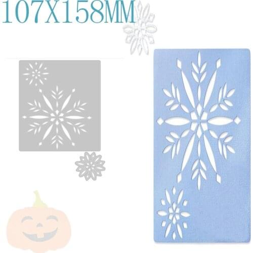 Christmas Snowflake Metal Cutting Dies For DIY Embossing Decoration Greeting Card Background Paper Scrapbooking No Stamps