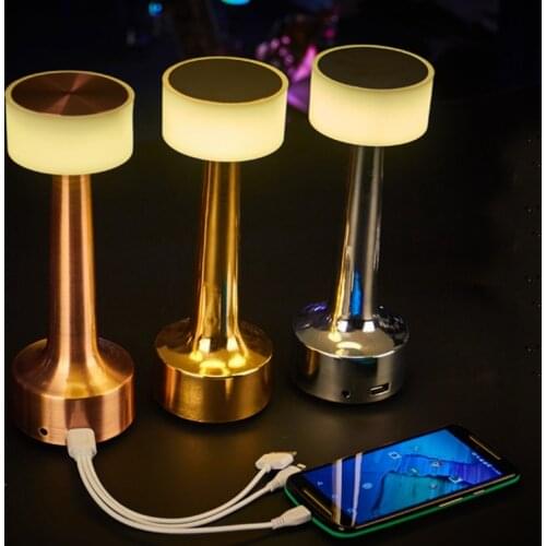 2019 innovative 100% New Mould LED Table Lamps Power Bank available dropship 1pc Sample order Only