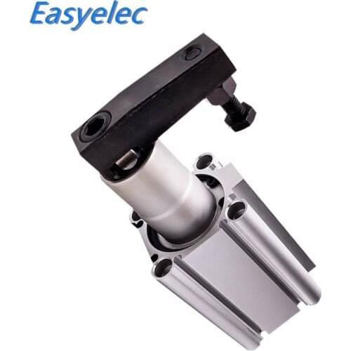 MKA MKB40-10R MKB40-10L MKB40-20R MKB40-20L SMC Type Pneumatic Rotary Clamp Cylinder Bore Size 63mm Rotary Direction Clockwise