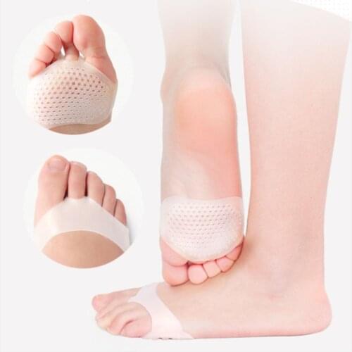 1Pair Silicone Corrector Toe Separators Foot Corrector Straightener For Toes Calluses Valgus Corrector