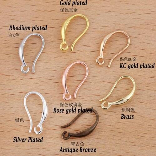 200pcs cast copper ear hook ear hook earring accessories earring hooks jewelry findings