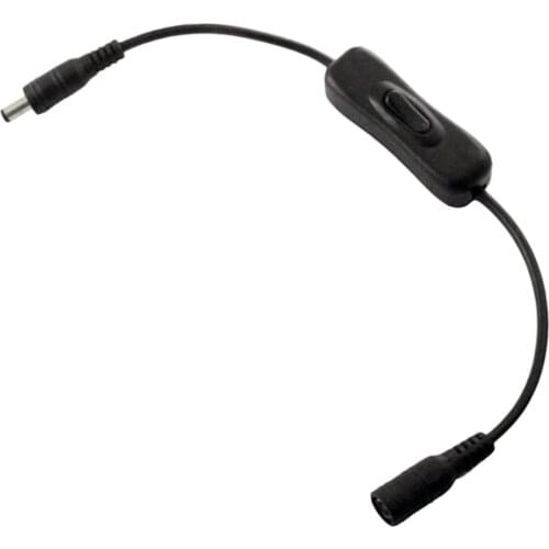 5.5x2.1mm DC Power Adapter Conector for DC 12V 3528 5050 LED Light