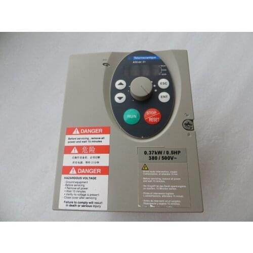 ATV31H037N4A inverter 0.37KW , used one , 85% appearance new , test goods , free shipping