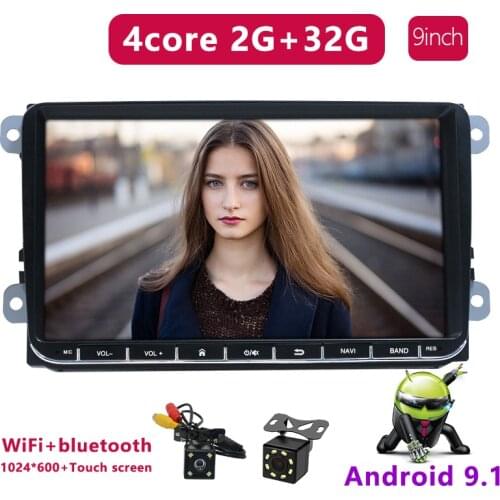 GEHANG 2din Car radio 9 inch Auto Carplay Android 9 Navigation for VW Passat B6 amarok volkswagen superbJetta T5 golf 5 6