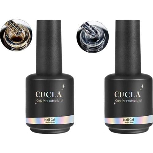 15ML Regular Nail Polish Extension Glue Long Lasting Beautiful Resin Soak-off UV Foil Top Gel Manicure Polish Sets