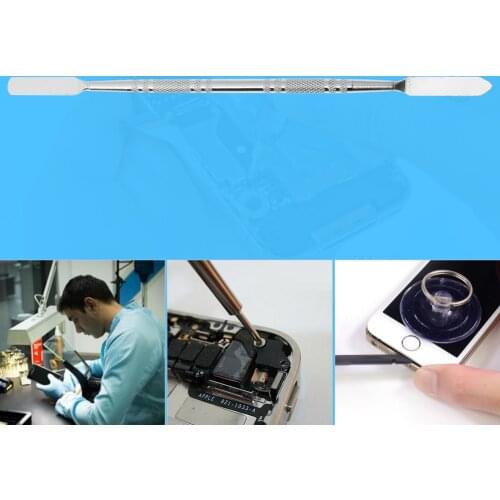 Alloet LCD Screen Open Tool , Shell Flat Prying Bar Metal Bar LCD Repair Tools For Mobile Phone Notebook Tablet
