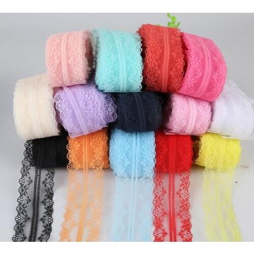 Fashion 10 yards/lot Wide Two Side Handcraft Embroidered Net Lace Trim Ribbon Wedding/Birthday/Christmas/Bow Decorations Supply