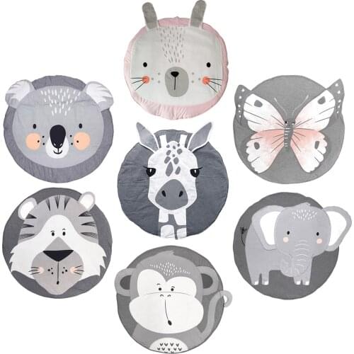 33.5 "soft Kids Rugs Non-slip Washable Kids Learning Rug for