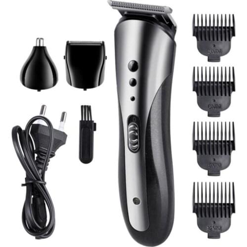 New Km-1407 Razor Hair Clipper Nose Hair Device Multi-Function Set Hair Clipper Head Can Be Washed Hair Clipper