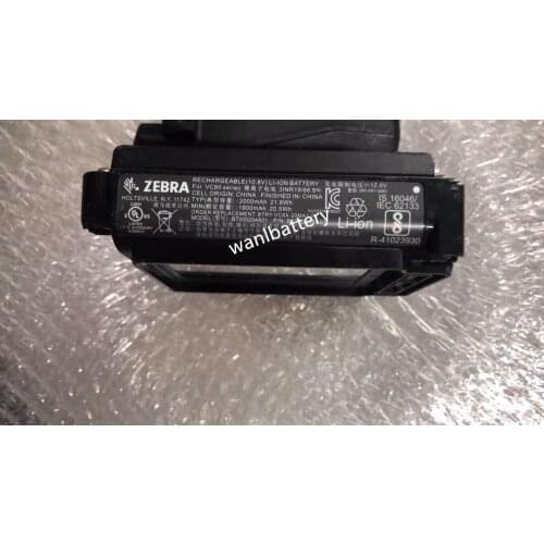 New original 2000mah battery for zebra VC80 VC80X BT000254A01 BTRY-VC8X-20MA1-01batteries