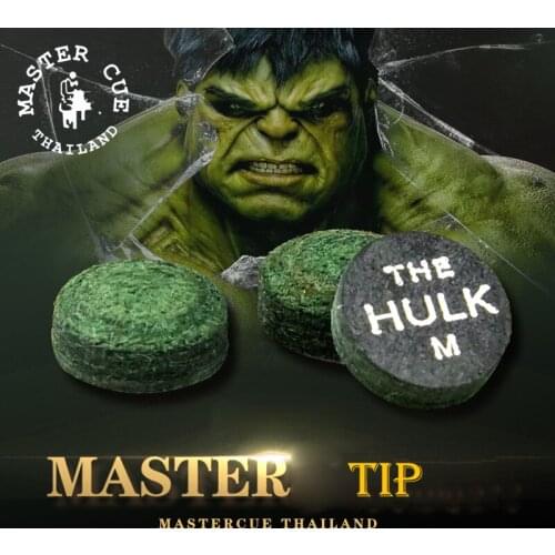 Original Master Tip 11mm Professional High Quality Multi-layer Leather Tip HULK Snooker Cue Tips Billiards Accessories