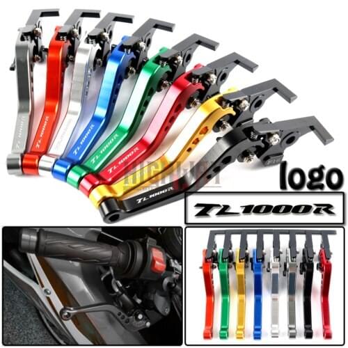 Brake Handle Bar Lever CNC Aluminum Short Adjustable Brake Clutch levers For suzuki TL1000R TL 1000 R 1998-2003 1999 2001 2002