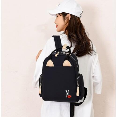 Fashion nylon cloth Backpack Women Waterproof School Bag Casual Teenager Girl Shoulder Bags Female Backpack New Female Backpack