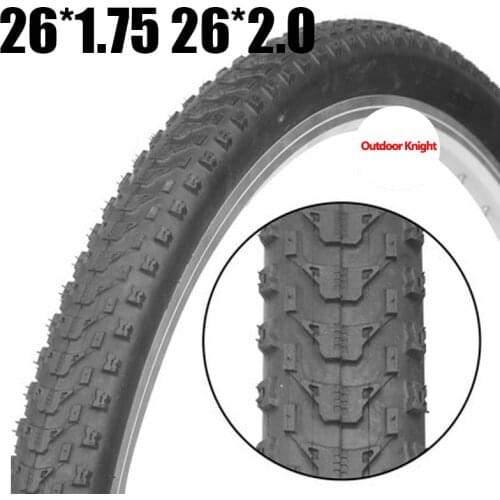 26*1.75/26*2.0 Durable Bicycle Tire Foldable Mountain Bike Bicycle Cycling Tire Wear Resistant Ultralight Tyre