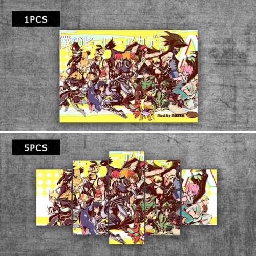 Japanese Anime My Hero Academia Canvas Painting Poster Comic Print Painting Wall Artist Home Decoration Picture