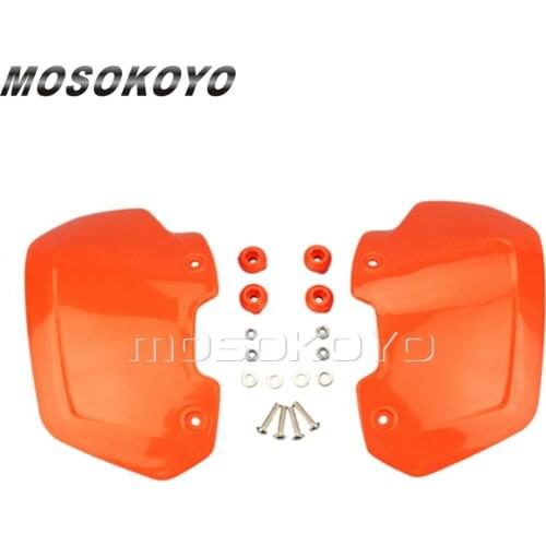 Motorcycle Hand Guards Extension Windshield Protector Handguards Rising Heighten Plastic Cover For Honda Yamaha Kawasaki Suzuki