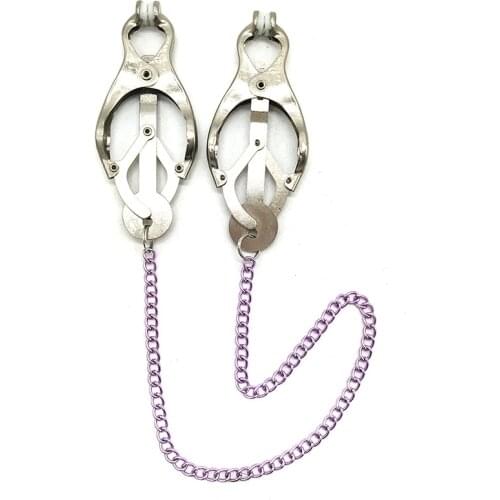 Metal Nipple Clamps Sex Toys Nipples Clips For Couples Flirt Toys Nipple Clips For Women Adult Games