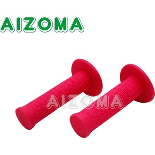 1 Pair 7/8" Motorcycle Handlebar Cover Grips Rubber Soft Non-Slip Shock-absorbing Strong Support Grips Outdoor Moto Parts