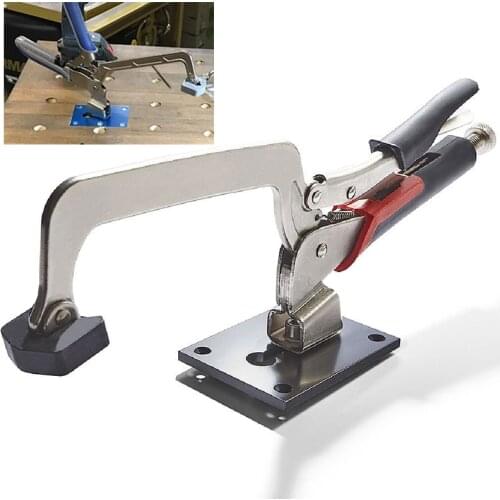 150MM C-Clamp With Fixed Plate Locking C-Clamp Carpenter Vises Grip Locking Woodworking Clamps Clips Tool