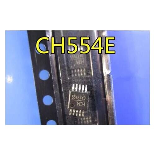 Free shipping 20PCS/LOT CH554E CH554 554E MSOP10 NEW in stock