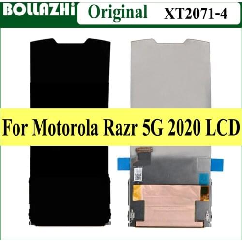 6.2"Original For Motorola Razr 5G 2020 XT2071-4 LCD Display Touch Screen Digitizer Assembly Replacement Glass For Moto Razr 5G