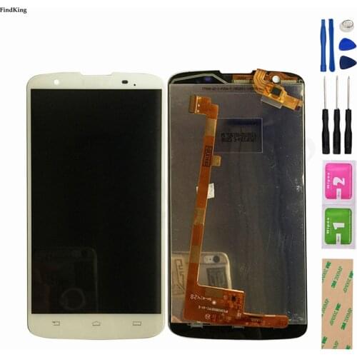 6'' Tested High Quality LCD Display For Philips I928 i928 LCD Display Touch Screen Digitizer Assembly Repair Parts