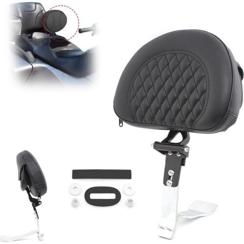 Motorcycle Seat Accessories Adjustable Driver Backrest Smart Mount Back Rest For Can Am Spyder RT Roadster