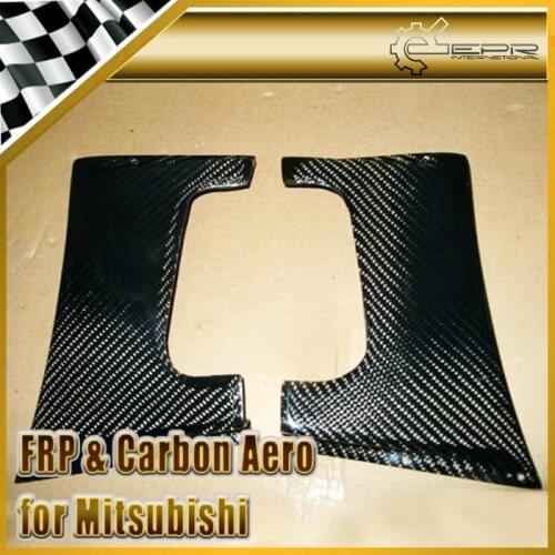 Car Styling For Mitsubishi Evolution EVO 7 8 9 VRS Carbon Fiber Front Fender Addon 2pcs