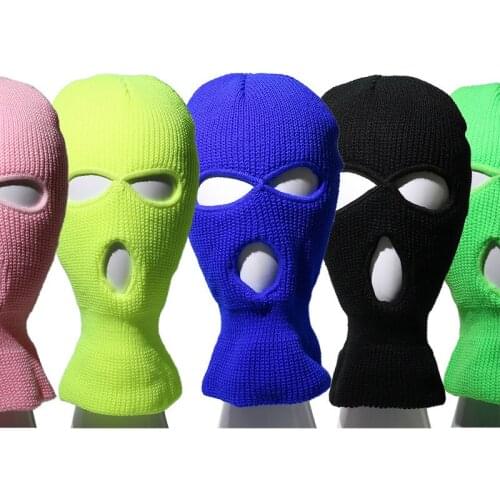 Balaclava Mask Hat Winter Cover Neon Mask Green Halloween Caps For Party Motorcycle Bicycle Ski Cycling Balaclava Pink Masks