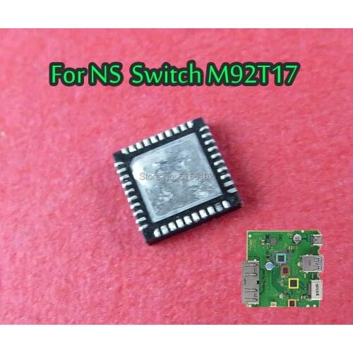 15pcs Motherboard IC M92T17 Chip For NS Switch Battery Charging IC Chip M92T17 Audio Video Control IC For Nintendo Switch