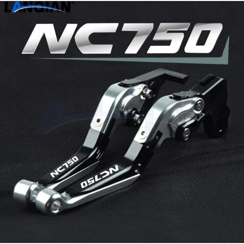 For Honda NC750 S X Motorcycle Adjustable Extendable Foldable Brake Clutch Levers NC 750 S X 2014 2015 2016 2017 2018 2019
