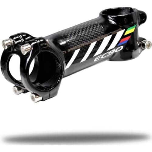 EC90 Aluminum Alloy + Carbon Fiber Riser Rod Stem Scale-free Ultralight Bicycle Stem Handlebar Riser MTB Road Bike Spare Parts