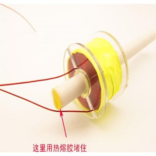 Electromagnetic gun coil 400 turns 0.49mm enameled wire