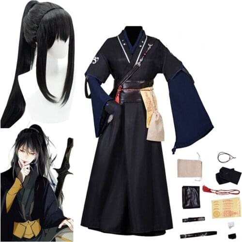 Anime Mo Dao Zu Shi Cosplay Costumes Wig Xue Yang Cosplay The Untamed Grandmaster Of Demonic Cultivation Costumes For Men CS354