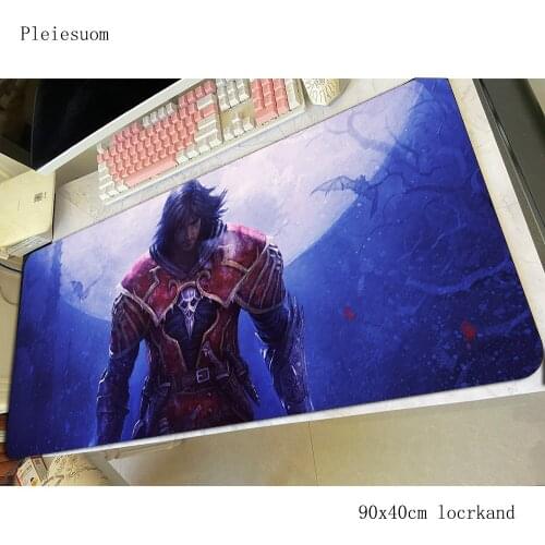 Castlevania padmouse esports accessory 900x400mm mouse pad locrkand gaming enterprise rubber mats keyboard large mouse mat gamer