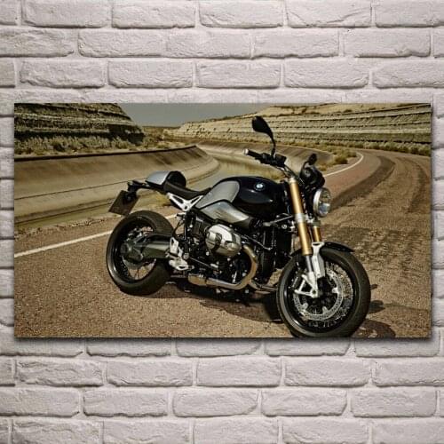 Cool motorcycle bike drive speed vehicle artwork posters on the wall picture home living room decoration for bedroom KG919