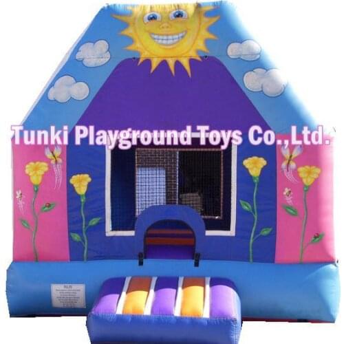 Inflatable butterfly bouncy jumper house for child
