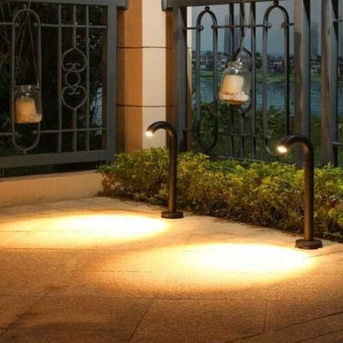 Waterproof Outdoor 10W LED Garden Pillar Lawn Lamp AC85-265V Villa Courtyard Fence Street Light Landscape Pathway Column Light