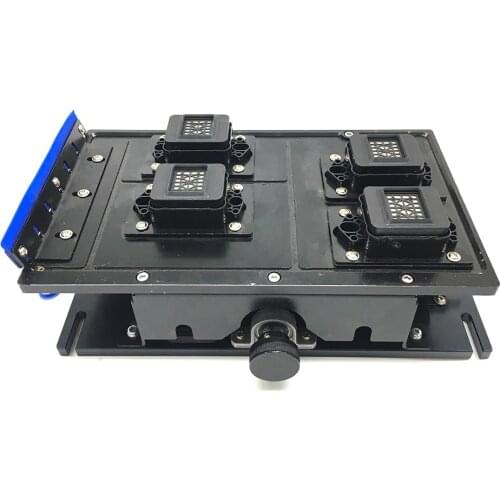 XP600 cleaning station Eco solvent xp600 four head capping station xp600 pump assembly Epson xp600 four head cleaning unit