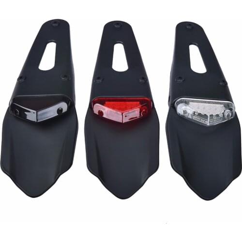 SPELAB 12V Motorcycle Rear Fender Light Motocross Enduro Mudguards For KTM XR250 XR400 XR650 WR250F WR450F CRF250X CRF450X CRF