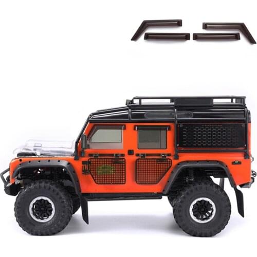 Rain Flaps Guard Sun Shield Deflectors Guard Door & Window for Traxxas TRX4 Defender D110 RC Car Parts