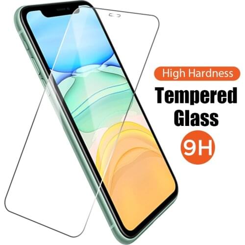 HD Screen Protector For iPhone 12 Pro Max Mini X XR XS Max Tempered Full Cover Protective Glass on For iPhone 11 Pro Max SE 2020