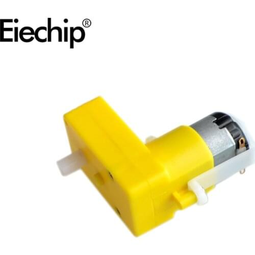 1pcs Plastic TT Motor DC 3V-6V Smart Car Robot Gear Motor,Micro L-type Reducer Electric Motor,for DIY Kit Robot/remote control