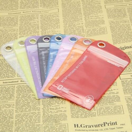 10*20cm Universal Mobile Phone Waterproof Storage Bag Plastic Packaging Bag Phone Accessories Outdoor Rafting Drifting Supplies