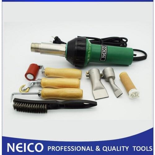 110V Or 230V 1600W Single Ply Roofing Hot Air Welding Heat Gun Kit , Plastic Welder Similar Triac S Roof Weld Kits