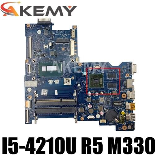 839540-601 839540-001 For HP 15-AC laptop motherboard AHL50 ABL52 LA-C701P MAIN BOARD I5-4210U CPU R5 M330 2GB