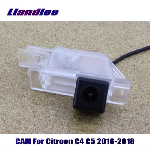 CAM Car Reverse Rearview Camera For Citroen C4 C5 2016 2017 2018 Backup Parking Camera HD CCD Night Vision