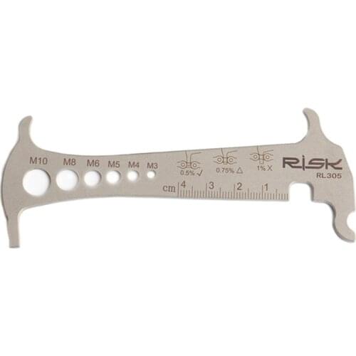 Chain Gauge Stainless Steel Chain Gauge Chain Wear Measuring Device for