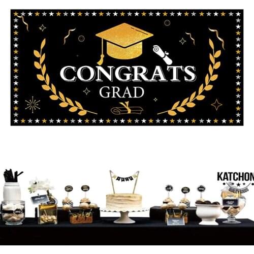 Independence Day Curtain Backdrop Couplet Banner Sliver Glitter Durable School Home Party Supply Graduation Ceremony Background